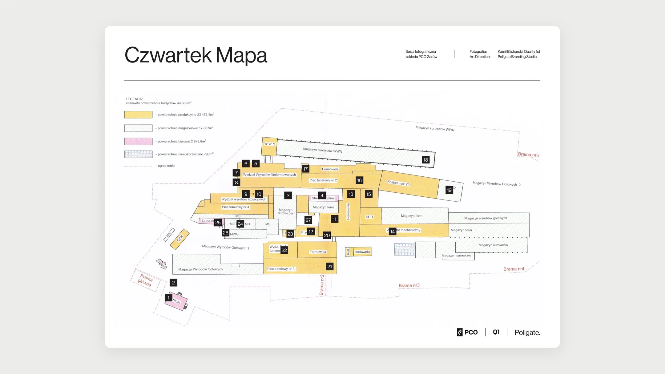 Thursday station map from the shooting script