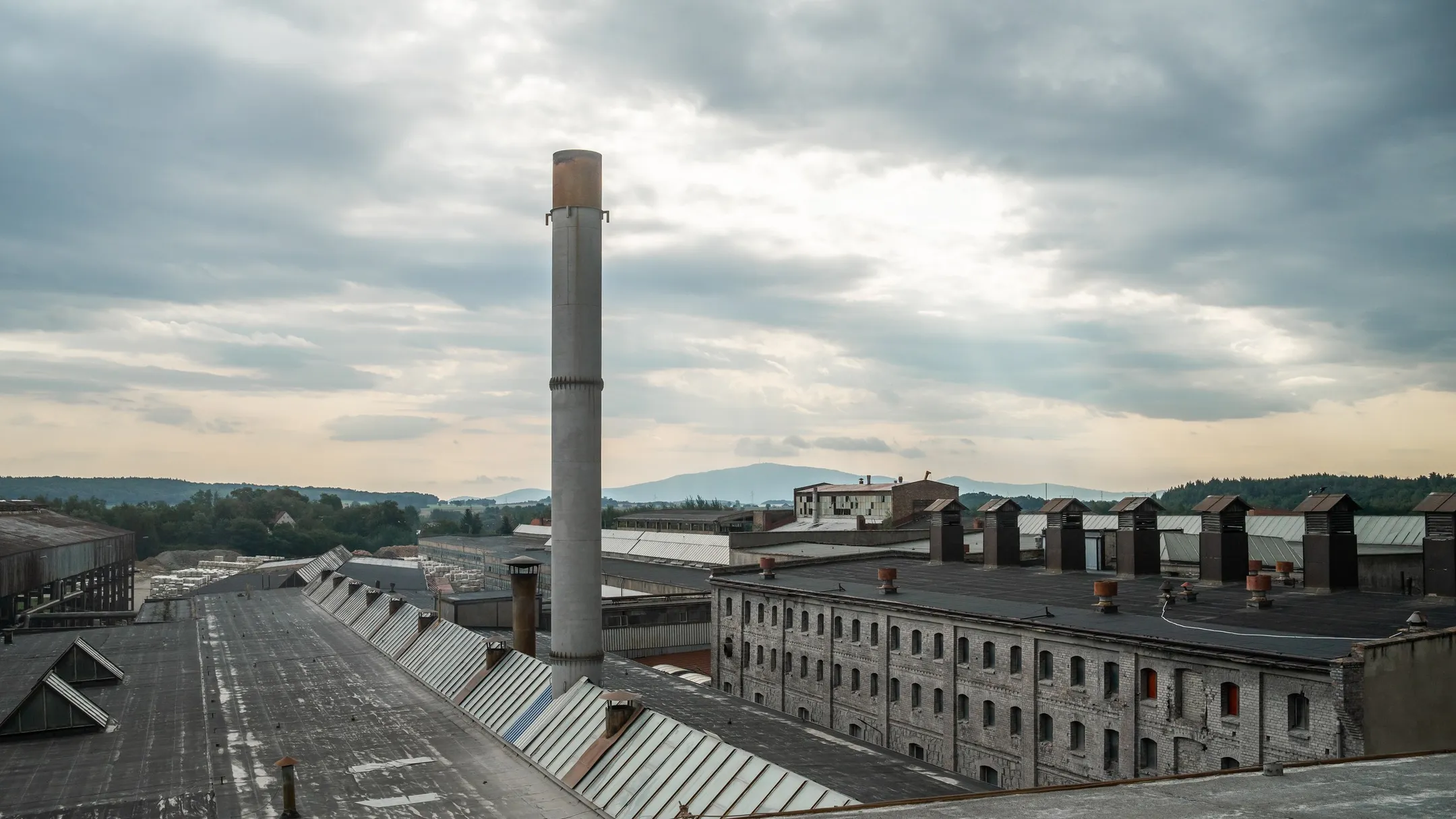 PCO plant in Żarów seen from the roof